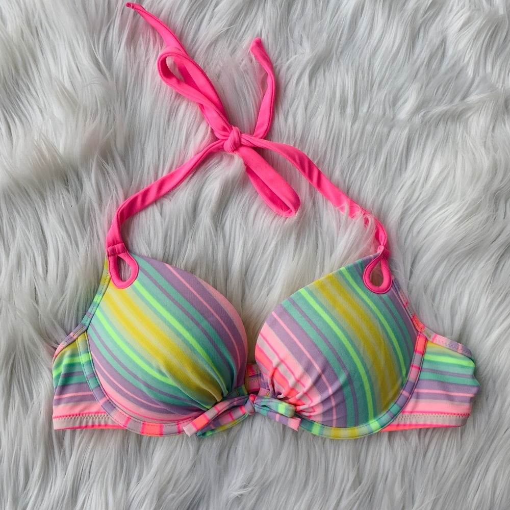Victoria's Secret Colorful Bikini Top